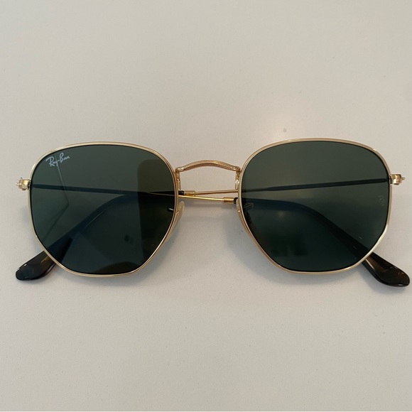 Ray Ban Hexagonal Sunglasses - Picture 4 of 6